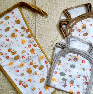 Popok Tali Bayi Baru lahir bahan lembut karakter / Popok Bayi Tanpa Handuk