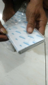 DOMPET KARTU KULIT DOMPET KULIT MINI LIPAT BUKU DOMPET PENGAMAN KARTU PRIA DAN WANITA DOMPET KARTU PRIA