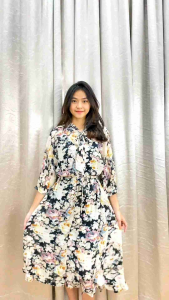 Caprianne Maxi Dress Import 1672 3M: Ukuran & Kualitas Produk