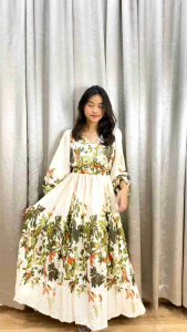 Nameena Maxi Dress Import 05520 3M: Dress Berkualitas Tinggi & Desain Elegan