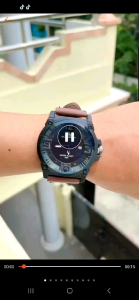 JAM TANGAN PRIA QUICKSILVER SURF TANGGAL AKTIF SPORT ANALOG STRAP KULIT MURAH QS