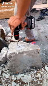 XAPR APR RAJA BOR CORDLESS BRUSHLESS TYPE AP12 pro series 10mm keyless auto lock mesin bor besi kayu driver sekrup drill Original Asli