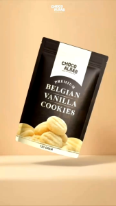 Belgian Chocolate & Vanilla cookies (1 pack $9 )