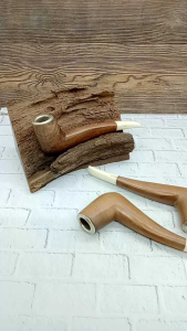 Once pipa padutan kayu Kelor emas kombinasi tulang sapi B45