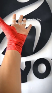 Finger Tape Wrist Tapping Olahraga 5CM × 4.5M