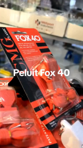 Peluit Wasit Pelatih Guru Parkir Pramuka Outdoor Pluit Fox 40 Classic Olahraga