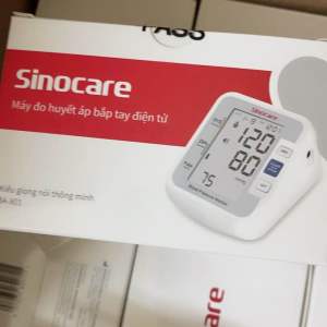 Máy đo huyết áp sinocare BA-801 giọng nói tiếng việt