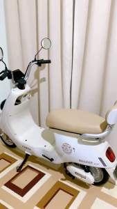 Sepeda listrik exotic veloce v7 white premium mewah 500watt