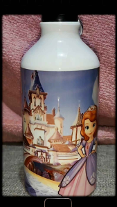 Sofia the first Personalized Tumbler / Princess Tumbler / Free Layout / Costumized Sports Jug Tumbler