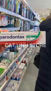 Kem đánh răng Parodontax Fluorid Đức 75ml chống chảy máu chân răng ngăn ngừa viêm lợi nướu