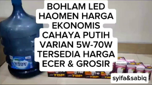 BOHLAM LED / LAMPU LED MURAH HAOMEN 5W-70W PAKET 10PCS