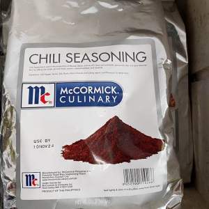 McCormick Chili Seasoning 1kg - Silver pouch - Chili powder image - Culinary use