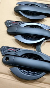 Paket outer cover handle pintu mobil grand livina travesium hitam