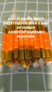 DODOL MARANAO DELICACIES - Sweet durian flavor 250 grams Pride of Maranao Traditional treat.
