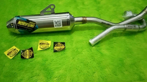 KNALPOT NORIFUMI ROCKET 4 SS STAINLESS CRF KLX WR DTRACKER TIGER TRAIL SCORPIO TRAIL FULL SYSTEM FULL STAINLESS FULL STENLIS PNP