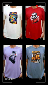 KAOS COWOK LENGAN PENDEK OBLONG TSHIRT BAHAN BABYTERRY