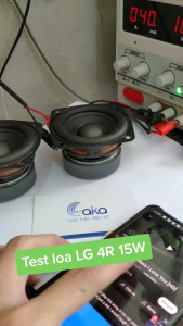 Củ loa Mid Bass LG 3inch 4Ω 15W loa trung trầm DIY -