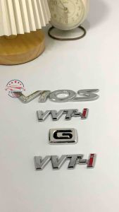 Emblem Mobil Vios Gen 2 Model Timbul HARGA SET 4 PCS