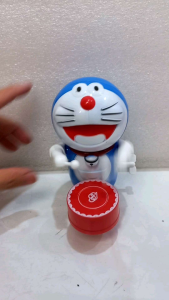 Mainan Drumb Band Drum Putar Mainan Doraemon Tambur Putar