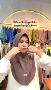 Bergo M Instan Premium: Hijab Murah & Nyaman
