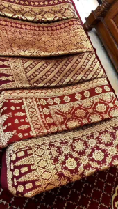 SONGKET LEPUS HALUS GLOWING GEBENG / SONGKET PALEMBANG