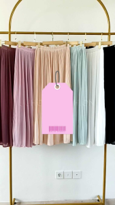 💜LILY - Rok Ceruty Plisket Panjang Premium