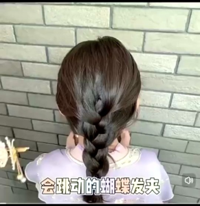 Jepitan Kupu-Kupu Rambut Bergerak Hiasan Rambut / Jepit Rambut Kupu Kupu Mutiara Sayap Bergerak