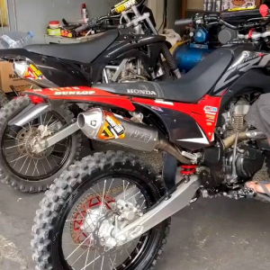 Knalpot Norifumi Gridz Kompetisi Motor KLX 150 BF Dt DTRACKER CRF 150  WR 155R Full Stainles