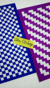 Seni kerajinan anyaman dari kertas asturo PAKET BUNDLING (ISI 2 PCS)