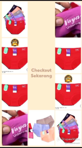 Promo CD Isi 6 Pcs Grosir Celana Dalam Vaya underwear Celana Dalam Wanita Terlaris