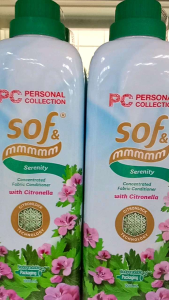 PC NEW SERENITY Concentrated Fabric Conditioner w/Citronella 1000mL