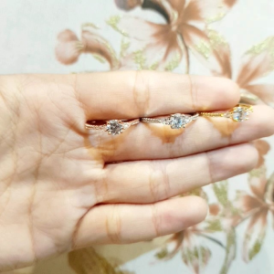 Deux - Cincin Wanita Premium Wings Permata