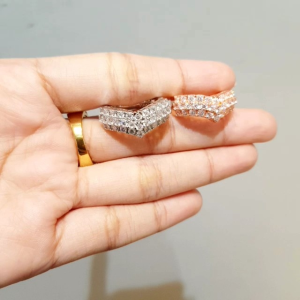 Deux - Cincin Wanita Fuji Microdiamond