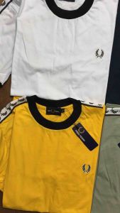 Kaos Fred Perry Ringer Taped: Desain Retro & Stylish