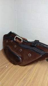 Tas Kiso Ayam Bangkok Premium Bahan Beludru/ Tas Kiso Ayam Petarung / Sling Bag Kiso Ayam Bangkok Bahan BELUDRU Premium