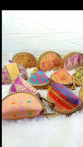 Dompet souvenir mini/dompet songket nikahan/ Dompet koin/Dompet kerang mini/ Dompet sovenir/ Dompet coin songket/Dompet receh terbaru/Dompet koint mini/sovenir dompet murah terbaru/Do