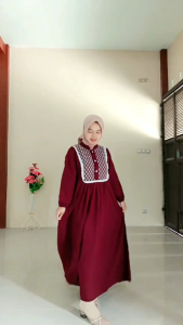 GAMIS JESICCA BRUKAT TERBARU BUSUI FRIENDLY GAMIS WANITA DEWASA JUMBO TERMURAH KEKINIAN BEST SELLER