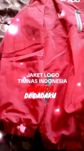 Jaket Pria / Wanita LOGO TIMNAS INDONESIA / Tracker Timnas Indonesia