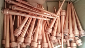 Penangkal petir Splitzen Anti petir Tombak Penangkal Petir Lengkap ukuran 3/4 panjang 22 cm