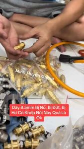 Đầu Nối Dây Xịt Rửa Xe Dây Phun Thuốc Dây Xịt 8.5mm