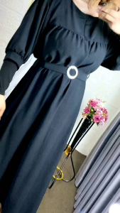 SHEEVA MIDI DRESS CRINKLE PREMIUM