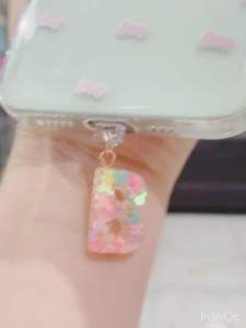 จุกกันฝุ่นมือถือ จุกกันฝุ่นหูฟัง iPhone iPad Android ปลั๊กกันฝุ่น Type C สำหรับ IPhone 15ขึ้นไป