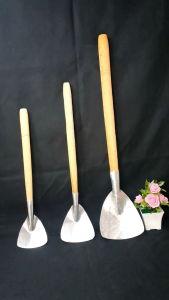 SPATULA/SUSUK/SODET ALUMUNIUM GAGANG KAYU 45 CM KOKOH DAN KUAT