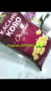 Kacang Koro Kupas Organik JAIPONG Rasa Original 200g - Snack Sehat Bebas Kolesterol