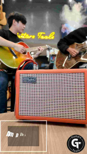 Coolmusic unique-15G Amplifier | ตู้แอมป์กีตาร์ 2 Channels ใช้ได้ทั้งกีตาร์โปร่ง กีตาร์ไฟฟ้าและไมค์ 🎉มีเก็บปลายทาง