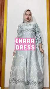Gamis Silk Premium Grade A Motif Terbaru Elegan