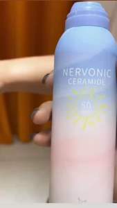 กันแดดสเปรย์ตัวขาว(กล่องม่วง)ของแท้100%ขวดใหญ่มาก150ใช้ดีมาก （T35）