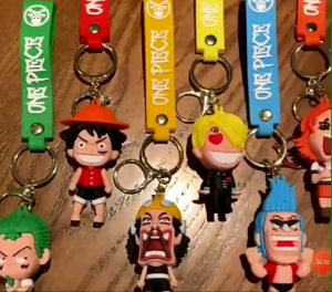 Gantungan Kunci Anime One Piece Lengkap Keychain