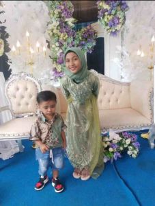 Gamis Alika 3-12 tahun/Gaun pesta anak perempuan/Dres anak perempuan/Maxi anak perempuan/free masker