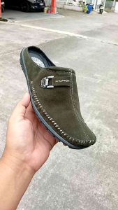 Sandal bustong ZURRU kulit Suede/terbaru/terlaris/trend